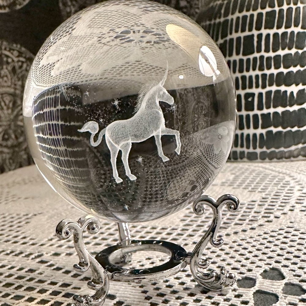 Unicorn globe